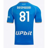 Dres SSC Napoli Giacomo Raspadori #81 Domaci 2023-24 Kratak Rukav